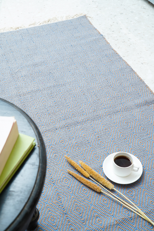 Dark Blue Haseena Rug